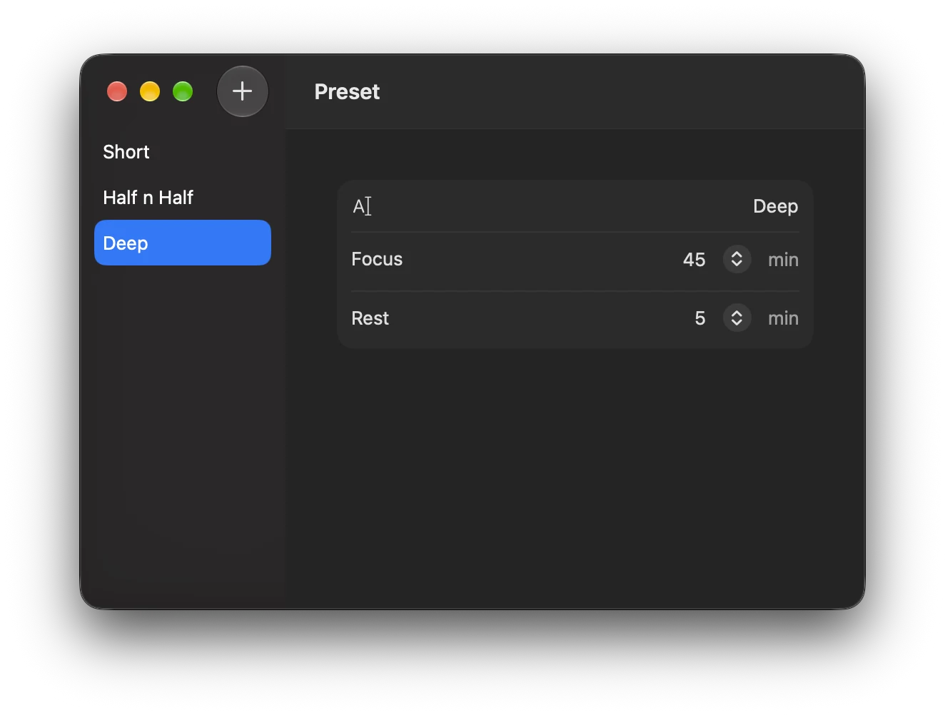 Spoon Theory presets on Mac.